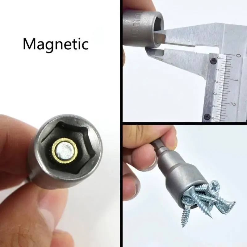 

A2BE Hexagonal Socket Adapter Impact Driver Socket Drill Adapter Extension Rod 65mm Wind Batch Socket for Head Hexagon Socket