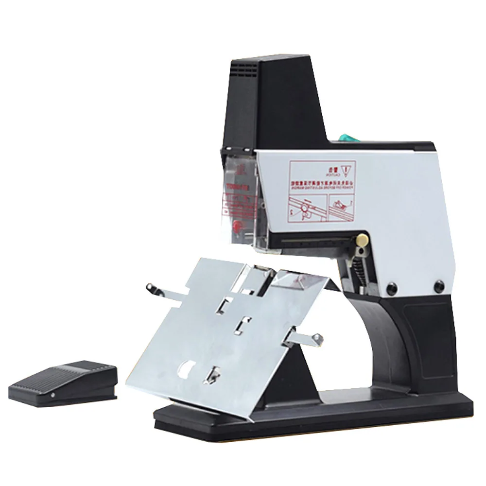 Fully Automatic Raphe Automatic Binding Machine ST-105 220V50HZ Electric Text Binding Machine Flat Riding Stapler Saddle Stapler