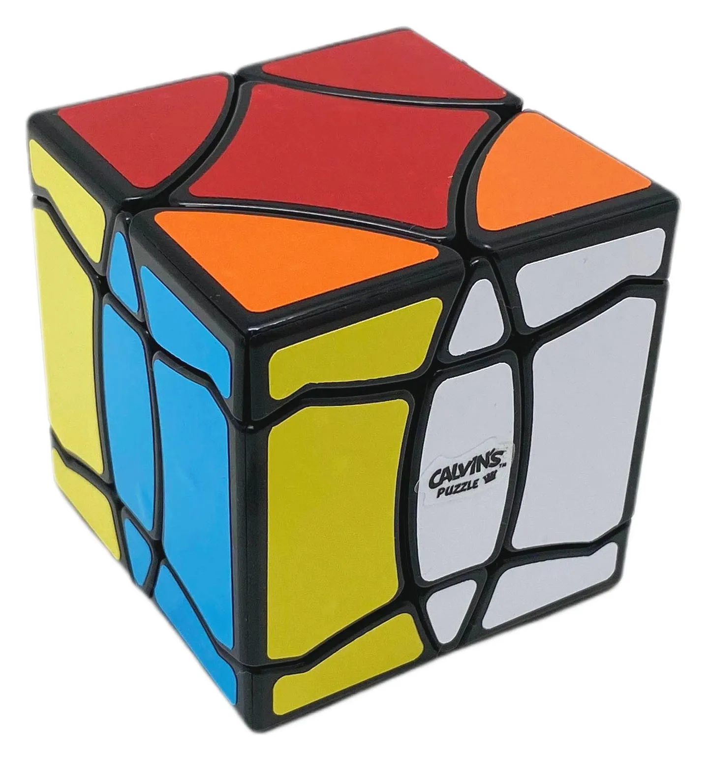Calvin's Bai-Niao-Chao-Feng Fisher Cube ปริศนาของ Calvin สติกเกอร์ Magic Cube ปริศนาของเล่นเด็กของขวัญ Cubo Magico ปริศนา