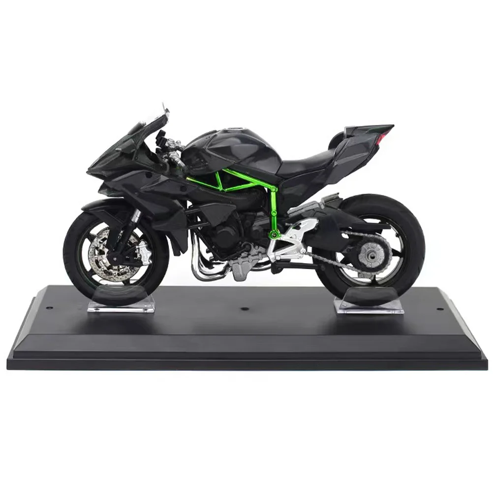 2 Pcs 1:12 Motorcycle Model Base Display Stand Holders Stands Storage Bike Plastic Office Toy