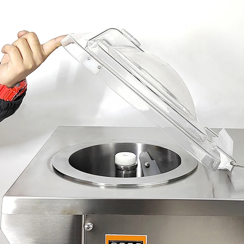 Large Capacity Vertical Ice Cream Maker Multi-Functional Open Top Frozen Yogurt Machine for Business Use