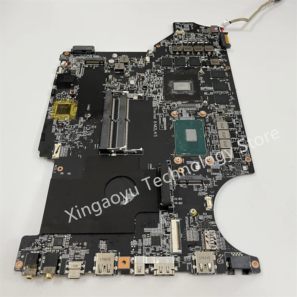 Placa base Original para ordenador portátil MSI GE62VR, GE72VR, GP62VR, GP72VR, ms-16jB1 W/MS-16JB, SR2FP, CPU y GTX1060, 100% prueba OK