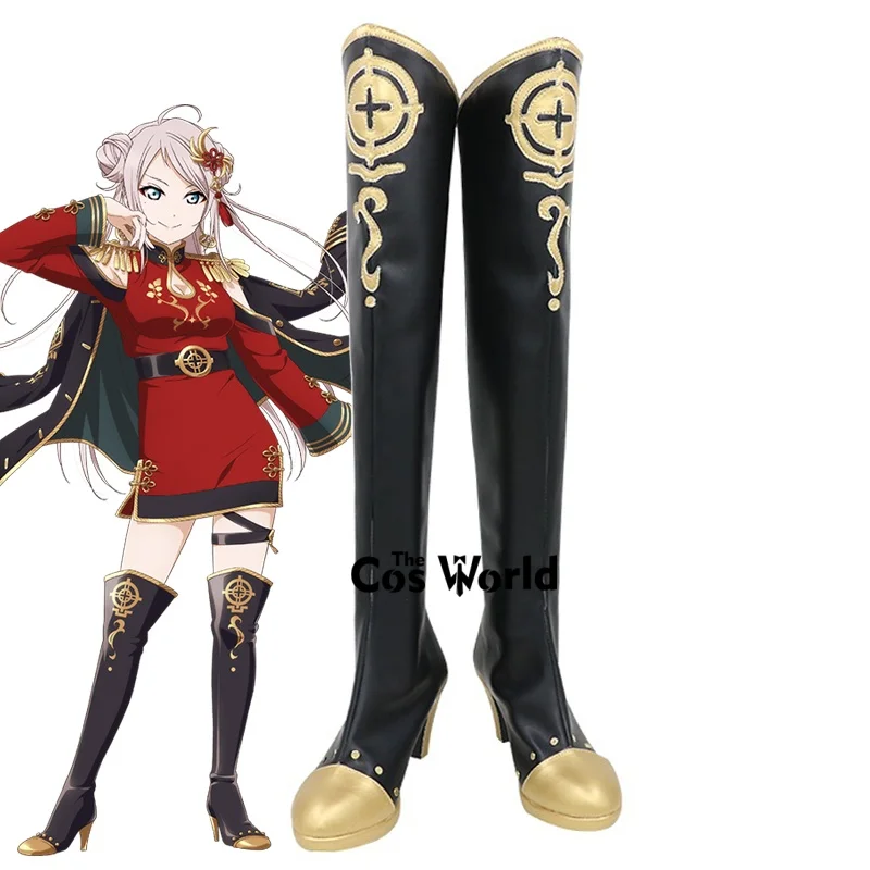 

Love Live Nijigasaki Queendom Zhong Lanzhu Customize Anime Cosplay Shoes Boots