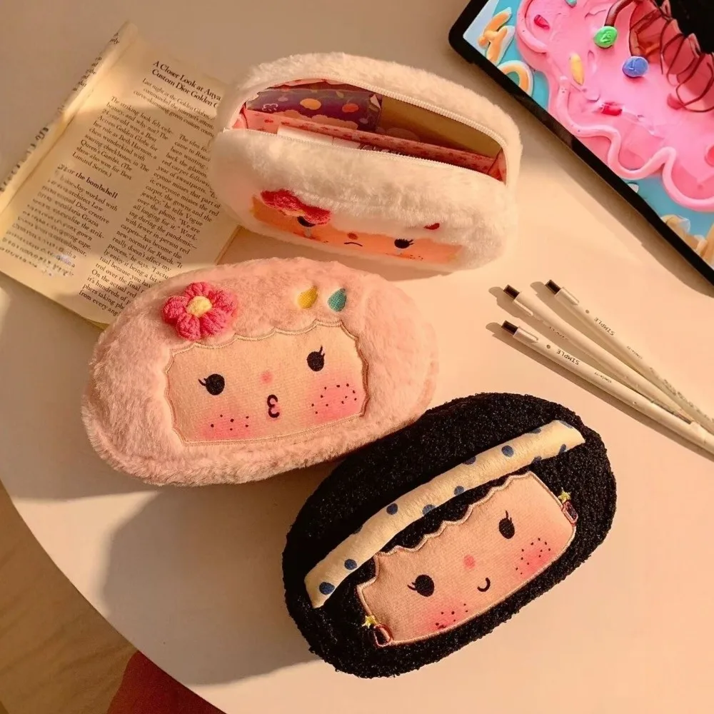 High Quality Pencil Case Rabbit Shape Large Capacity Stationery Pouch Pen Bag School Office