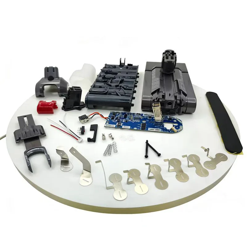 Boîtier de batterie Li-ion DIY 7 × 21700 avec PCB de protection BMS pour aspirateur sans fil Dyson V11 25.2V Absolute Fluffy Torque Drive Extra