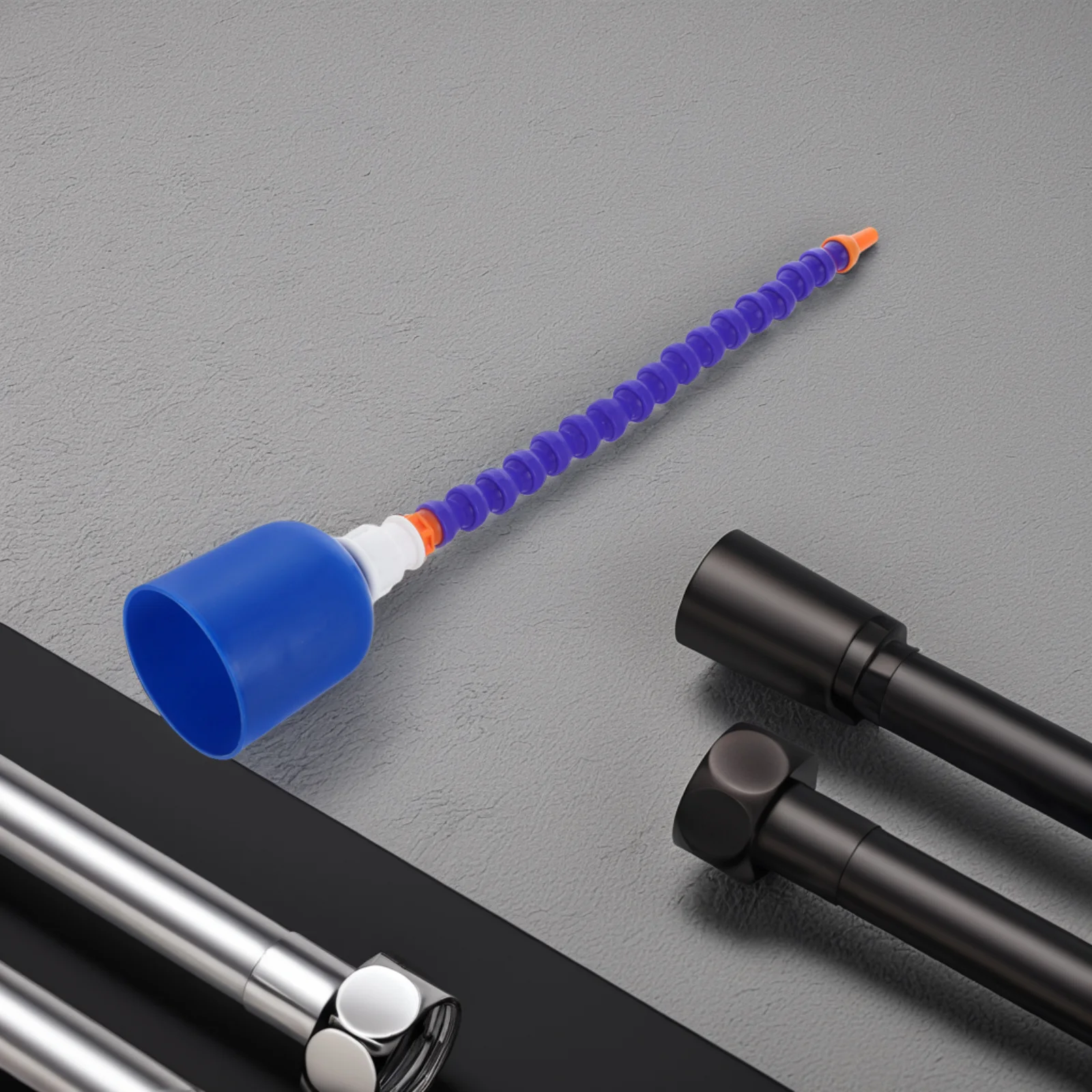 قمع زيت مرن واسع الفم للسيارة والدراجات النارية للتزود بالوقود أداة نقل الوقود البلاستيكية المتينة للسيارات الهيدروليكية #6