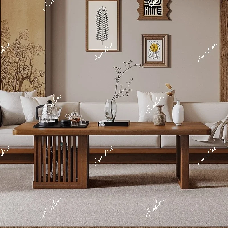 YSong Dynasty aesthetics living room home sofa side a few light luxury modern simple small tea table