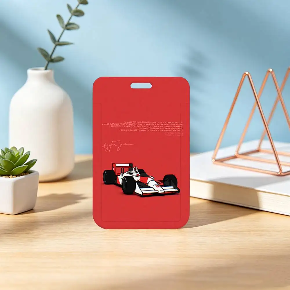 Driver Y-AyrtonS S-Senna Cooler Ausweishalter für Büro, Schule, Namenskarten und Ausweise – Detail 7