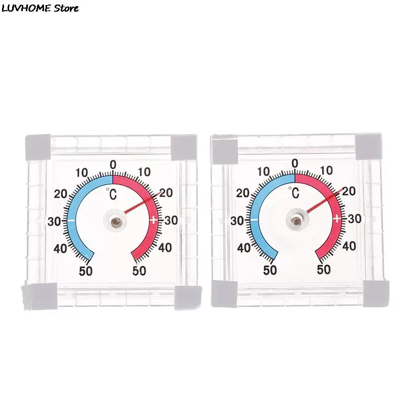 Hot Sale Temperature Thermometer Window Indoor Outdoor Wall Garden Home Graduated Disc Measurement