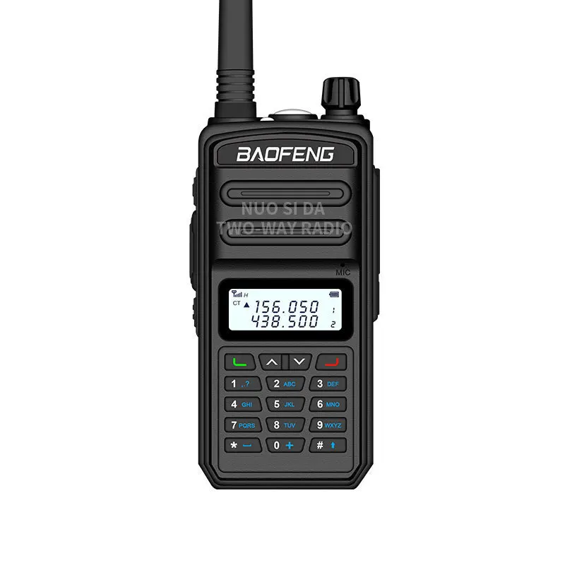 Baofeng BF-S5 Plus BF-918UV Dual High Power Walkie Talkie Anti-fall Portable Handheld Radio with Flashlight for Outdoor Use