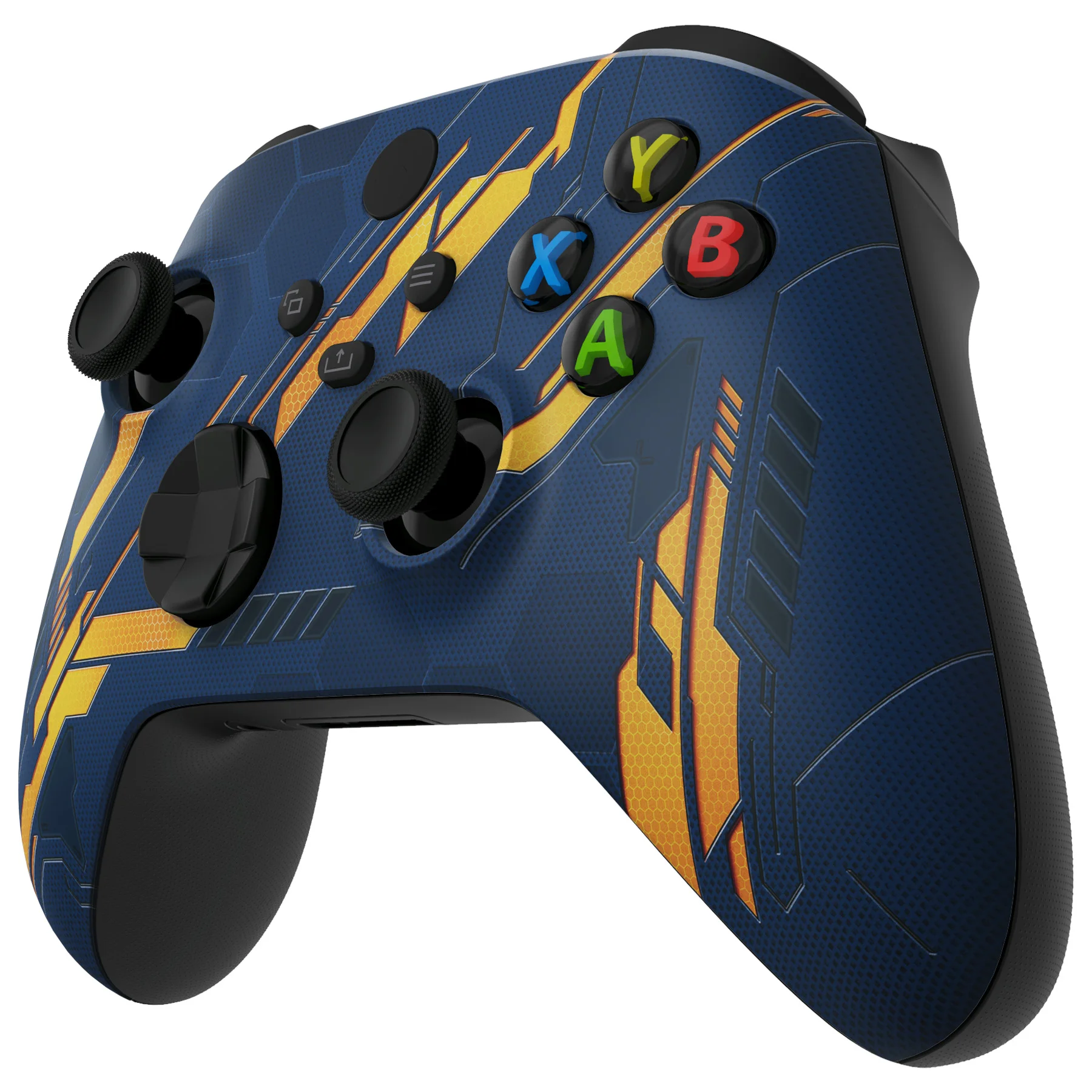 غلاف أمامي بديل للغاية لوحدة تحكم Xbox Series X & S - يتوهج باللون البرتقالي الداكن