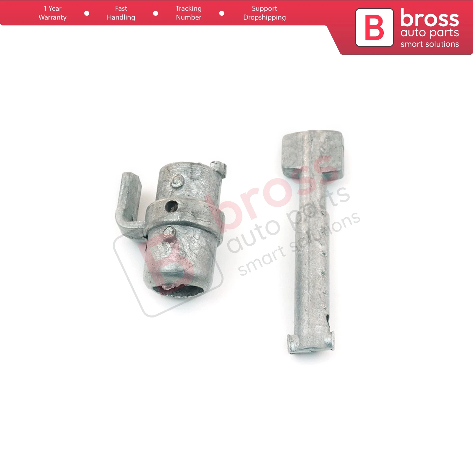 

BDP508 Door Lock Tumbler Barrel Cylinder 37.5 mm Eccentric Orbital Follower Set Front Right 247604377 for Mercedes W124 S124