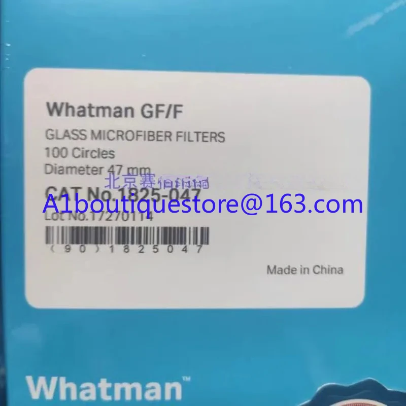 Whatman GF/F 1825-047 1825-055 1825-090 0.7um glass fiber filter membrane