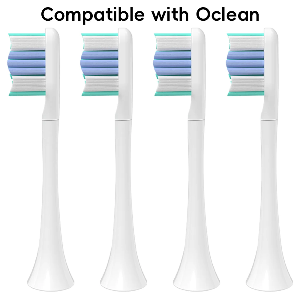 Compatible with Oclean Electric Toothbrush Replacement Brush Heads, Toothbrush Head for Spark/Flow/X/Z1/X Pro/F1/One/Air2/SE