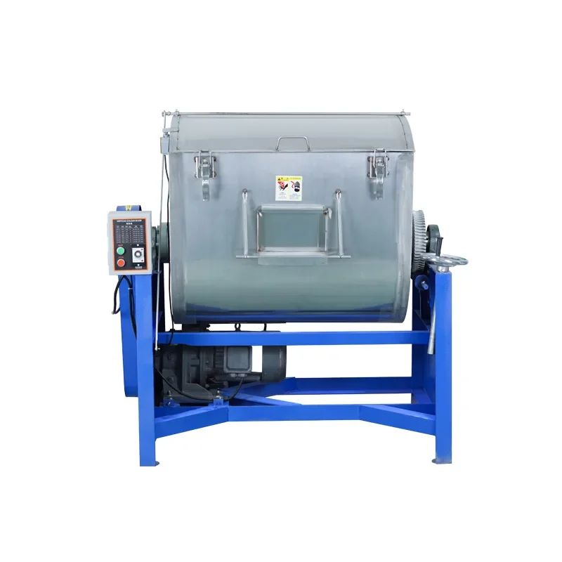 Large horizontal mixing plastic granule mixing stainless steel horizontal mixer