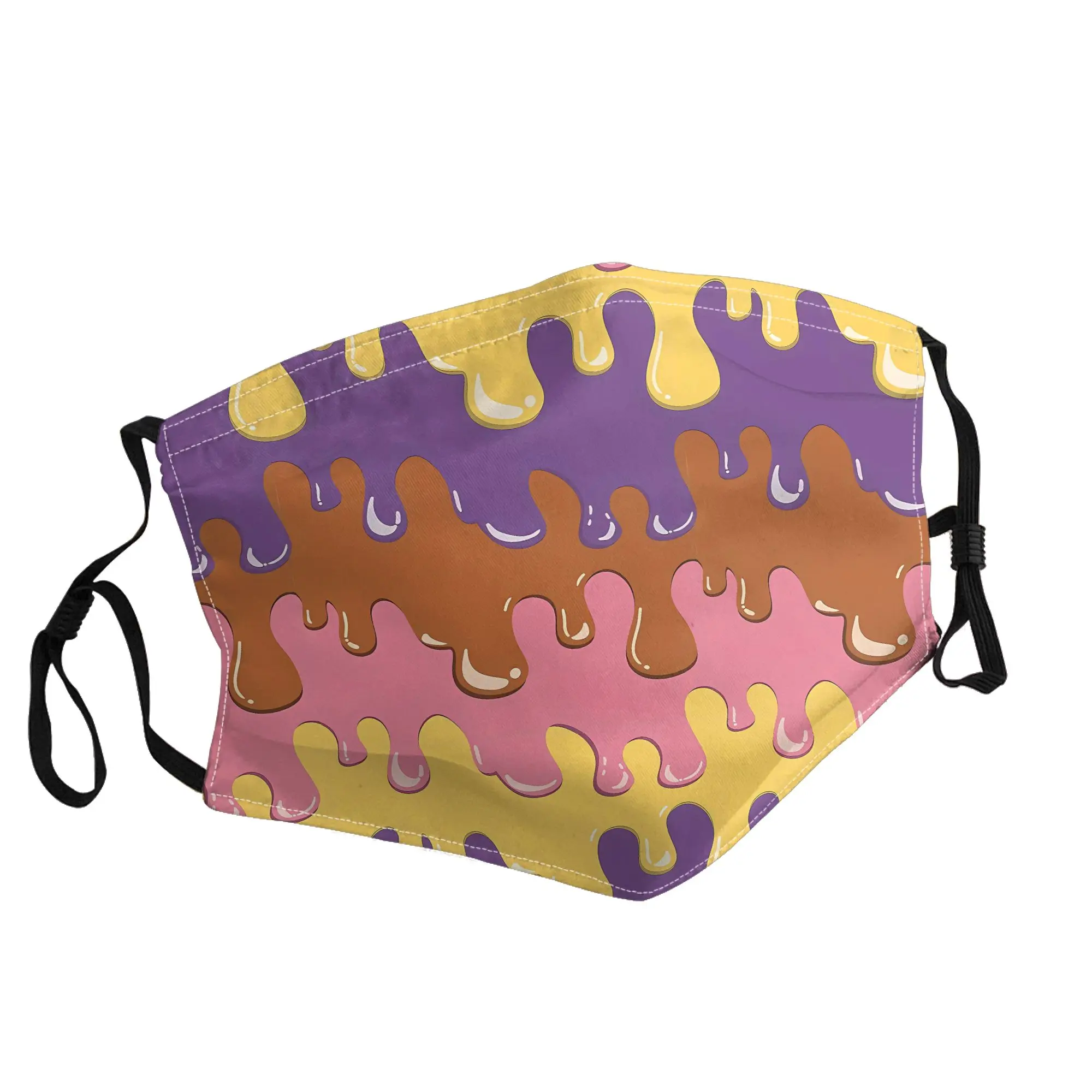 

Маска Melting Ice Cream Mask унисекс, модная, с принтом, для улицы