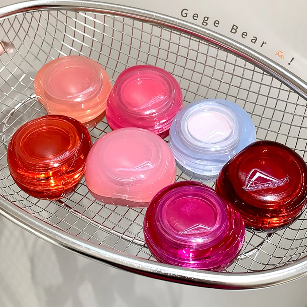 Gege Bear Gel Texture Lip And Cheek Dual-purpose Cream Blush Lipstick Dual-purpose Brightening And Moisturizing