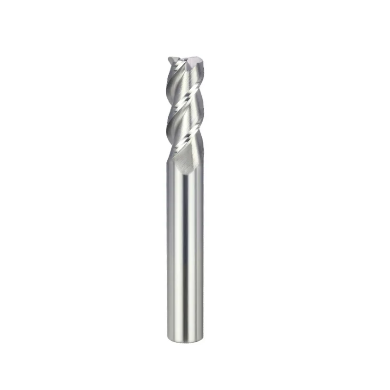 R0.5 R1.0 * D4-D12 * 50 75 100 مللي متر عملية مطحنة نهاية كربيد الألومنيوم لقاطعة المطحنة ذات الشعاع الزاوية بدون طلاء ماكينة بتحكم رقمي بالكمبيوتر