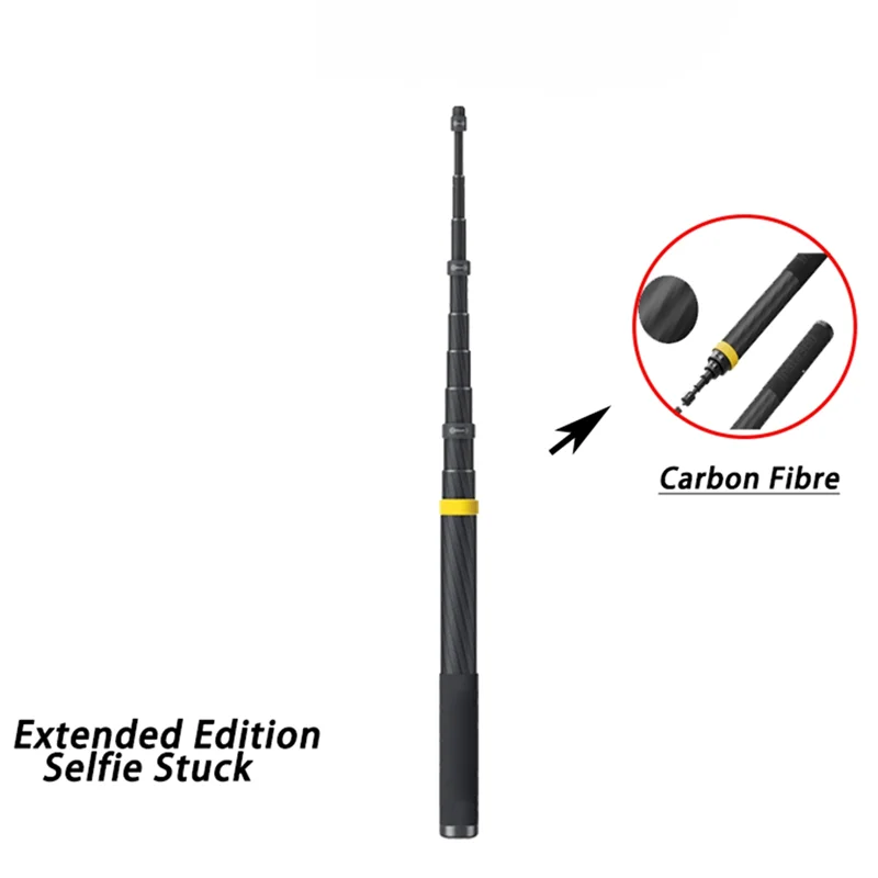 【اشتريها الآن!】لـ X4، X3، ONE RS، ONE X2، ONE R، ONE X، ONE Action Camera متوافق مع عصا سيلفي ممتدة لـ X5 Insta360 9.8