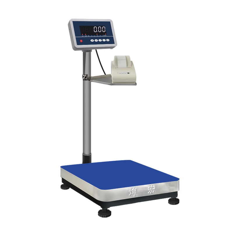 

HTW-P 30-300KG Digital Bench Scale Stainless Steel Weighing Print Platform Scale