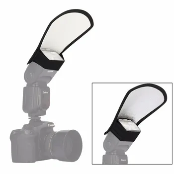 니콘 소니 카메라 및 기타 카메라용 포토 플래시 라이트 리플렉터, 2-in-1 카메라 플래시 디퓨저 소프트박스 리플렉터, 1 개 