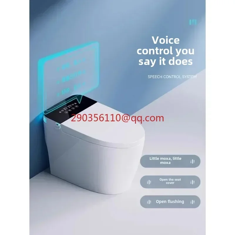 Power automatic smart toilet integrated household electric toilet no water pressure limit bubble