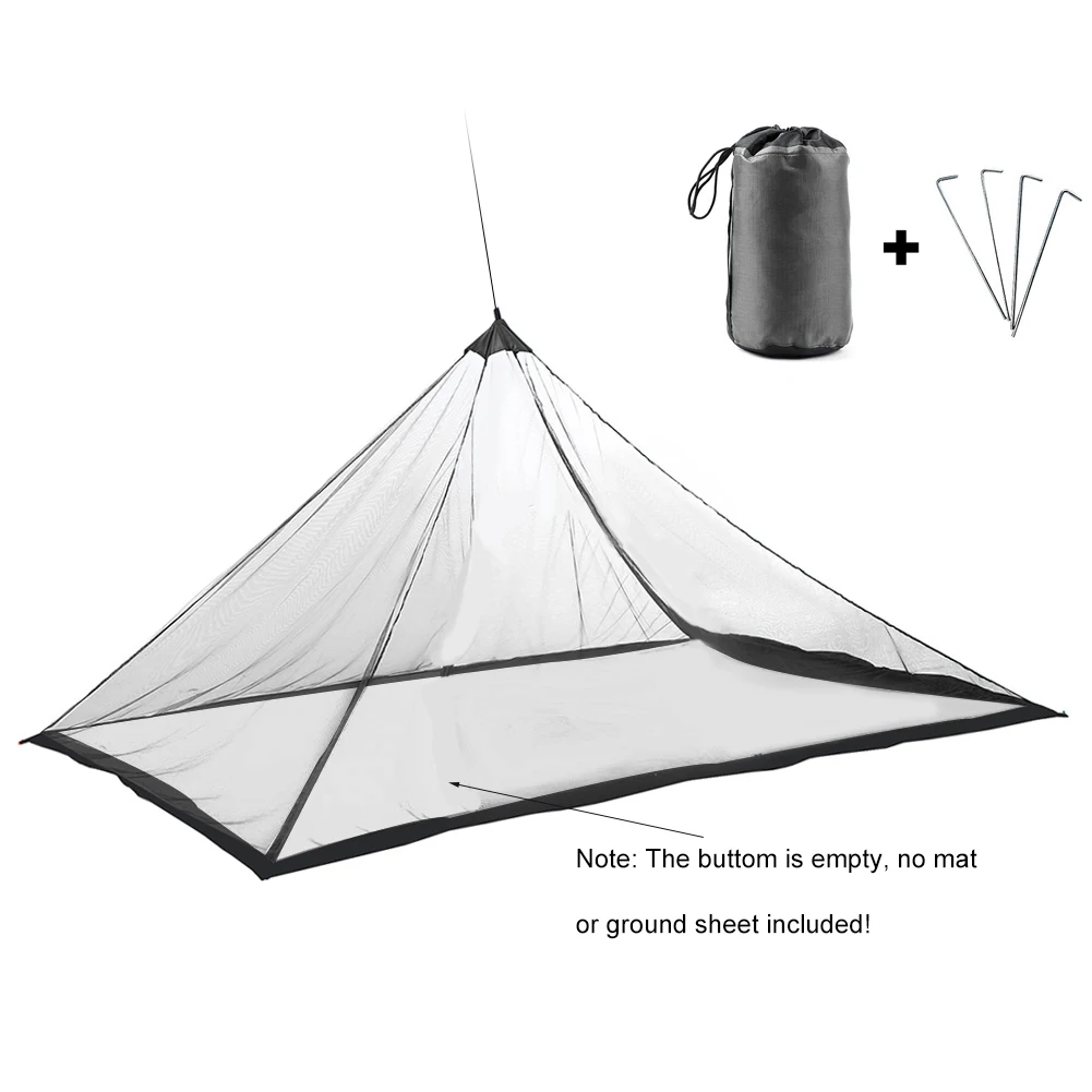 Mesh Camping Tent With Carry Bag Water Resistant Outdoor Mesh Tent Bug Net Outdoor Camping Hiking Fishing Equipment 2023 New