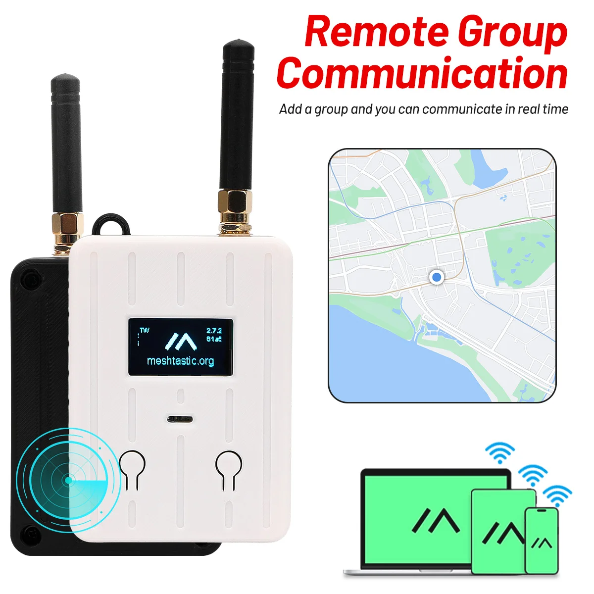 LT1 WisMesh Pocket Lora Mesh Repeater جهاز تعقب شبكي مع SX1262 NRF52840 L76K GPS 433MHZ 868MHz 915MHz