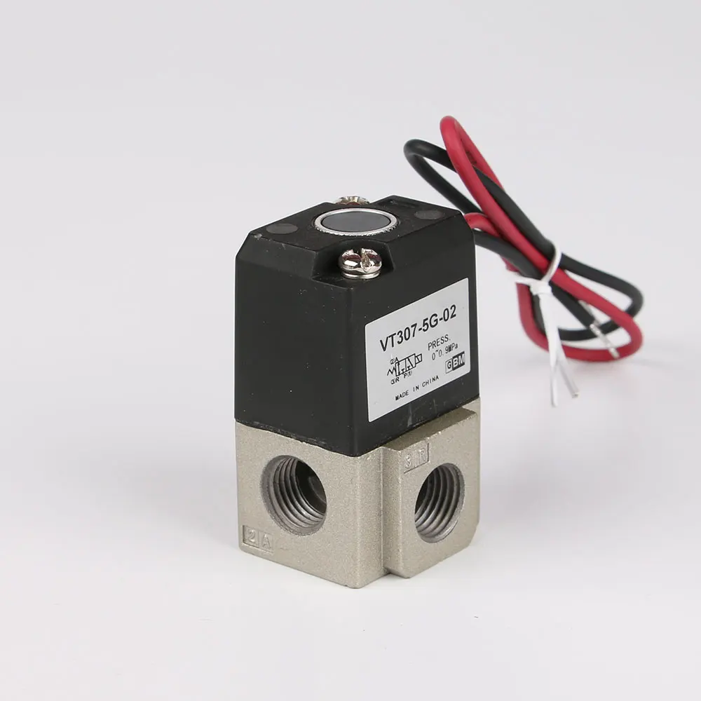 VO307 Series High-Frequency Solenoid Valve Vacuum Valve AC110V AC220V DC12V DC24 VO307 VO307V New Style