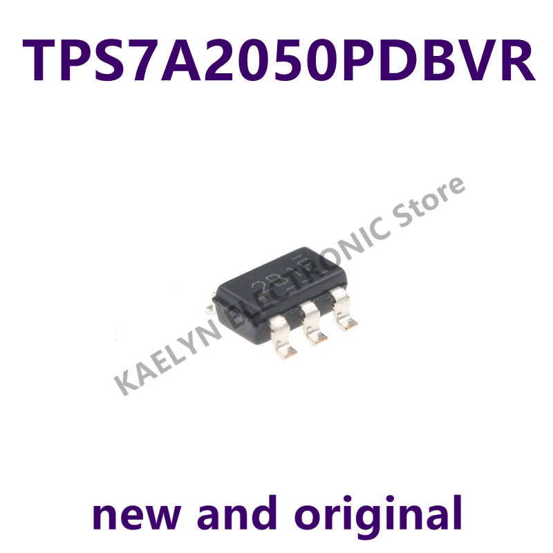 10pcs/lot New and Original TPS7A2050PDBVR TPS7A2050  Linear Voltage Regulator IC Positive Fixed 1 Output 300mA SOT-23-5