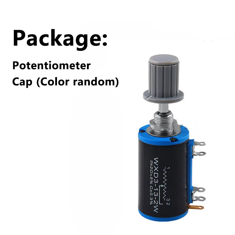 1set WXD3-13-2W high density sets precision Multiturn Potentiometer 1K 2.2K 3.3K 4.7K 10K 22K 47K 100K