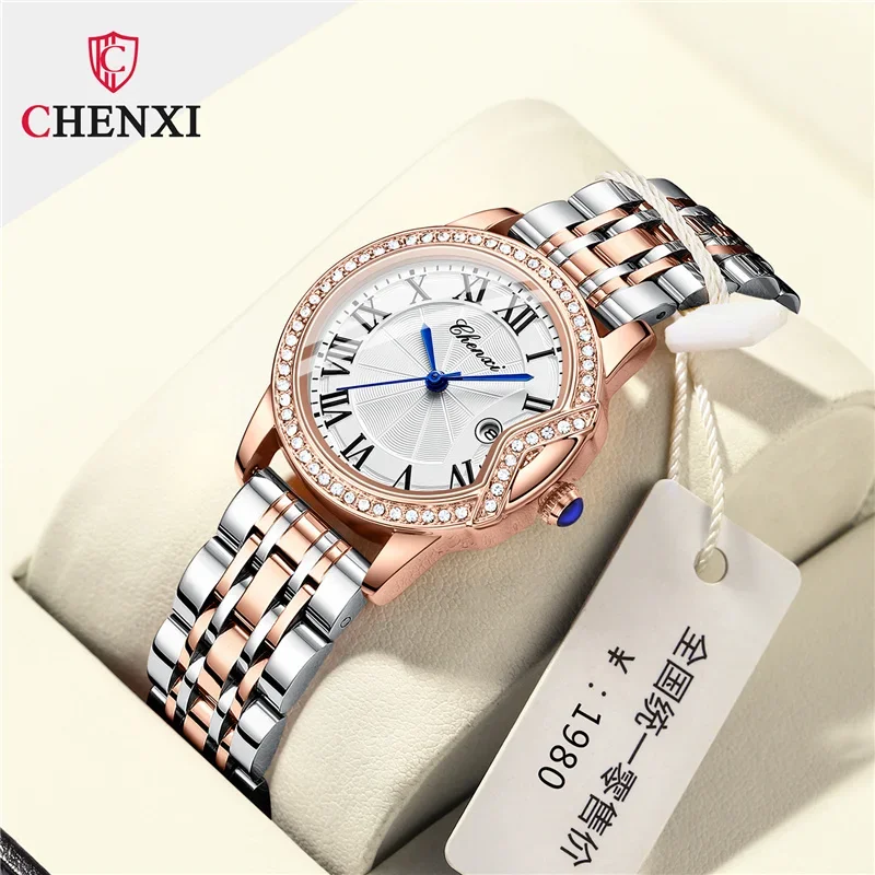 

CHENXI 328 New Arrival Design Fashion Casual Wristwatch Bracelet Simple Elegant Ladies Free Shipping Quartz Watches For Women