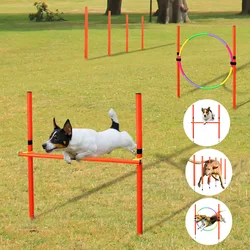 Outdoor Dog Obstacle Training Set Pet Agility Equipment Jumping Set  Dog Training Accessories Dog Obstacle Course Pet Supplies