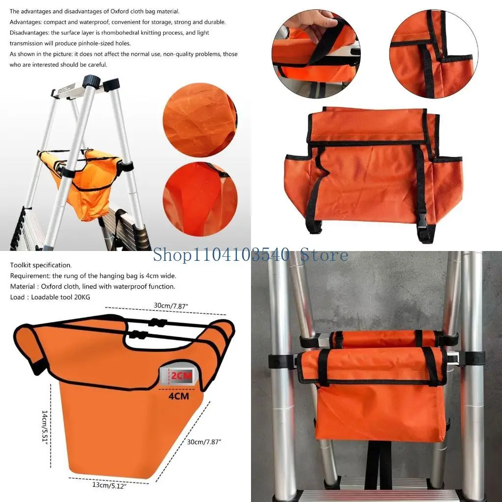 

02DC ЛЕДИНГА ИНСТРУМЕНТА Организатор STEP LADEND СУМКА СУМКА ТЕЛОСКОПИЧЕСКАЯ ЛЕЙКА