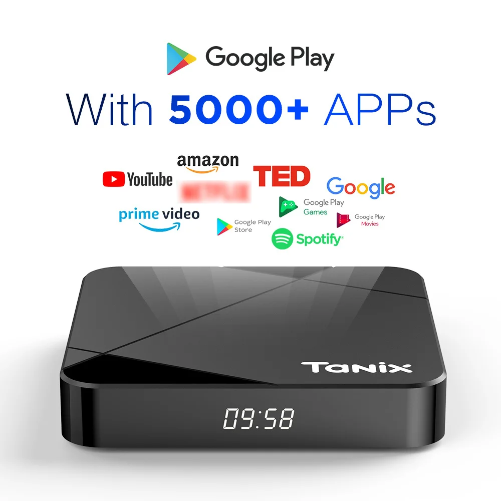 Tanix TX5 TV Box Android 14 Amlogic S905Y5 with 2G 16G 4G 32G 64G