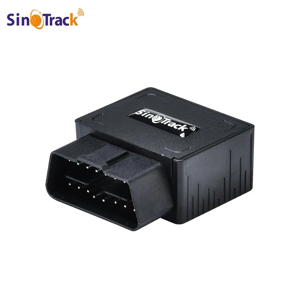 SinoTrack obd نظام تحديد المواقع المقتفي سيارة GSM obdii جهاز تتبع المركبات محدد obd2 16 دبوس واجهة gps محدد مع برنامج مجاني