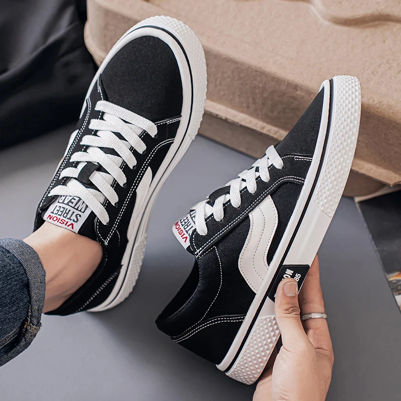 

2025 New Comfort Casual Spring Hot Trendy Casual Board Shoes High Quality Men's Shoes Breathable Comfortable