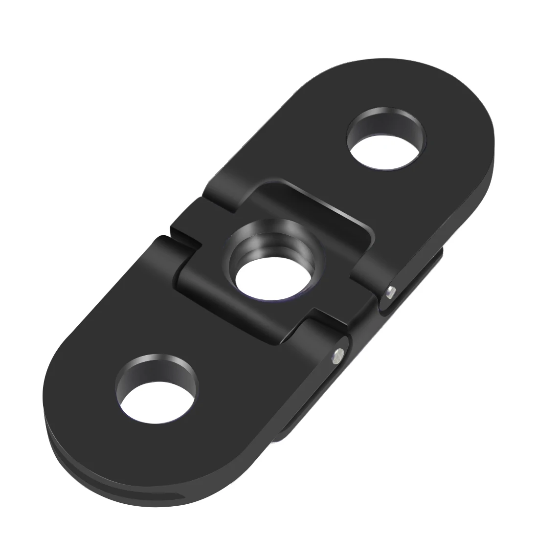 Klappbarer Fingeradapter, Stativhalterung, Dual 1/4 Gewinde, Basishalterung für GoPro Max 13, 12, 11, 10, 9, 8, max. Ständer, Stativ-Einbeinstativ-Adapter – Detail 2