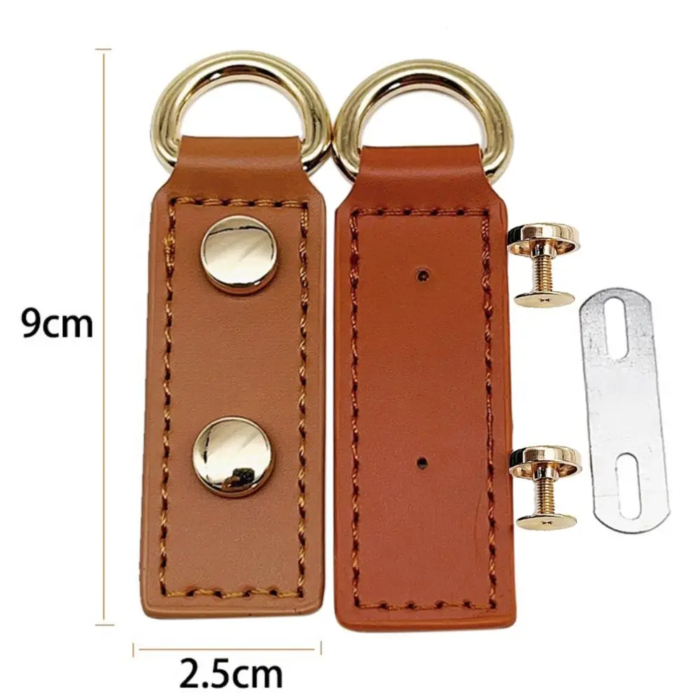 Fashion PU Leather Handmade Backpack Block Lock D Buckle Bag Belt Buckle DIY Replacement Bag Hardware Bag Accessories