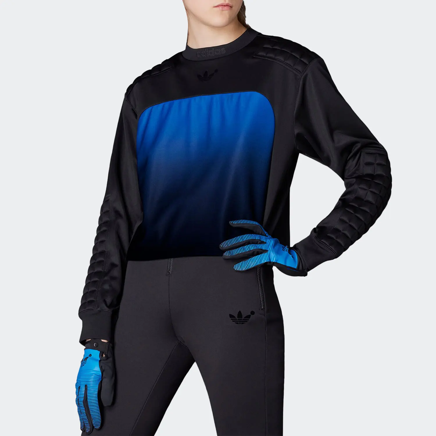 

Adidas genuine Trefoil Women's Sports Casual Loose Long Sleeve T-Shirt HK7239