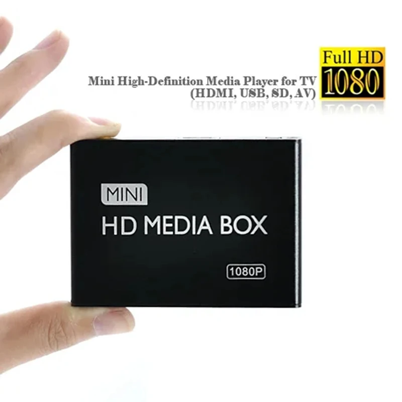 

Full HD 1080P Media Player Center MultiMedia Video Player EU PLUGJAS