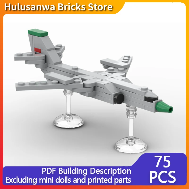 

TU-16 Micro Scale Modern Military Fighter Jets Model MOC Building Bricks War Equipment Modular Technology Gift Children Toy Suit