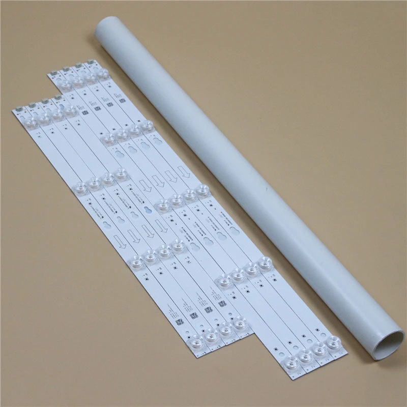 8Pcs TV LED Array Bars JL.D55051330-004ES-M Backlight Strip TOT_55D2900 LED Bands Rulers 55HR330M04B8 V0 55HR330M05A8 V0 Planks