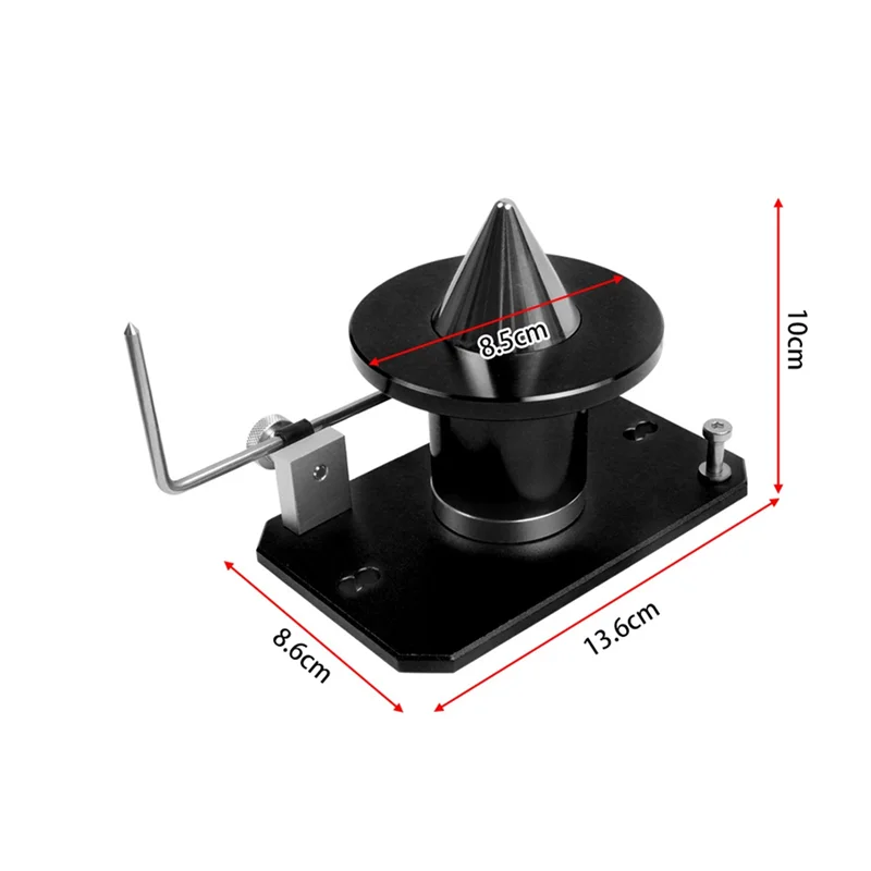 Fresh Blade Balancer For Lawn Mowers, High Precision Wall Mounted Tool With Magnetic For Adjustable Holder