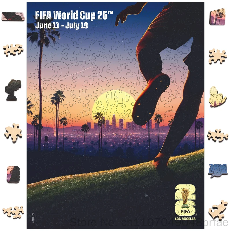 puzzle-en-bois-2026-de-la-ville-de-los-angeles-200-pieces-jeu-de-match-de-football-souvenirs-sous-licence-jouet-d'entrainement-cerebral-pour-adultes-cadeau