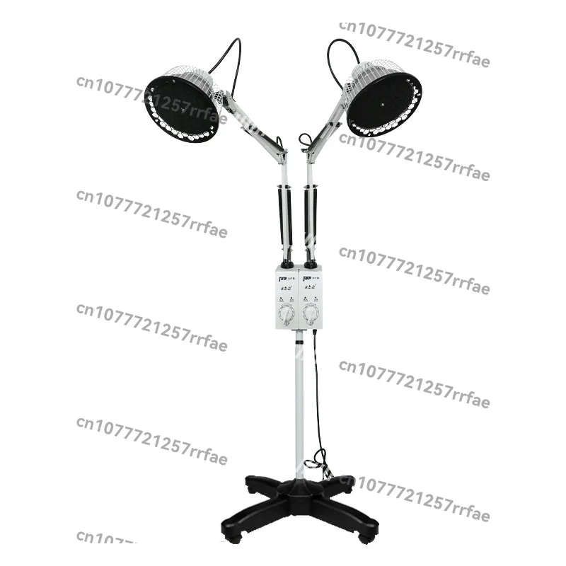 Dispositivo terapéutico electromagnético específico instrumento de fisioterapia lámpara de doble cabeza dolor de cuello, hombros, cintura y piernas