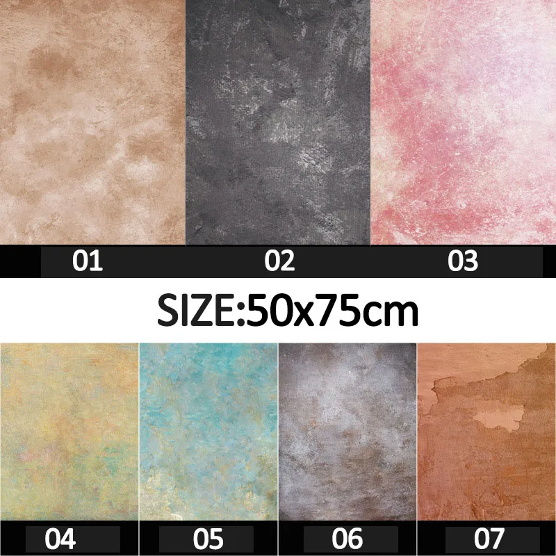 الرجعية التصوير الخلفيات القماش 50*75 سنتيمتر زيت مقاوم للماء اللوحة صور الخلفيات الدعائم مجوهرات التجميل استوديو الديكور #3