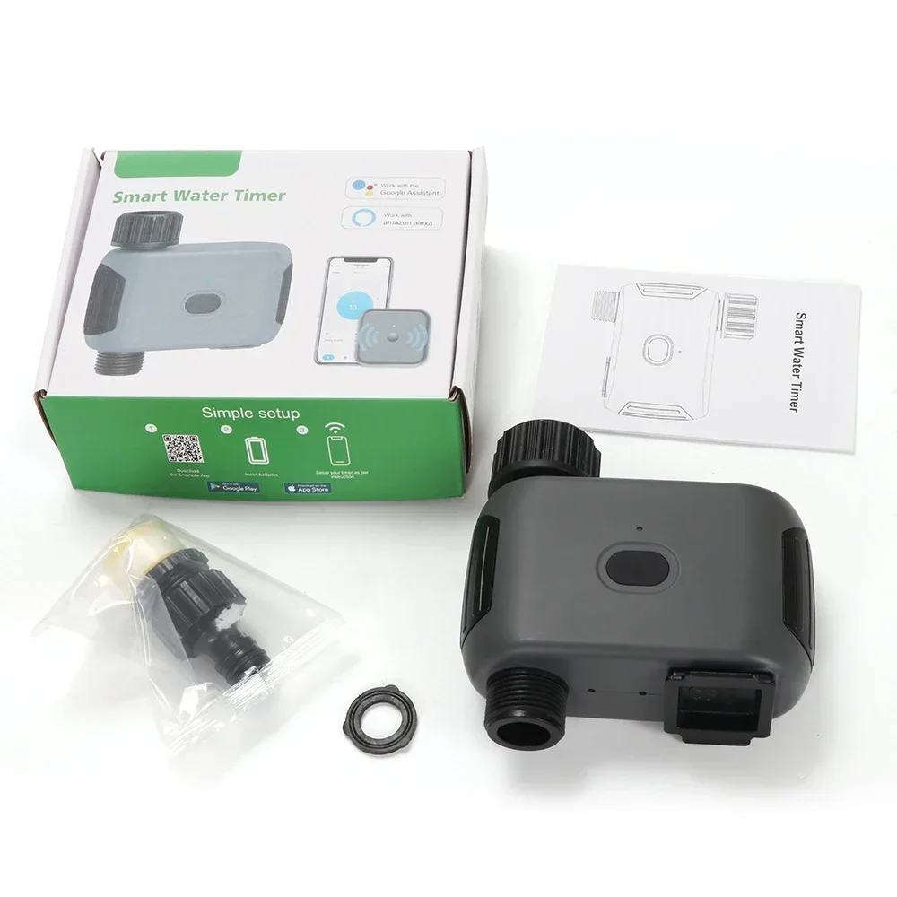 TNCE Smart Tuya Bluetooth Garden Watering Valve Irrigation Timers Remote controller filter washable Programmable Timed Sprinkler