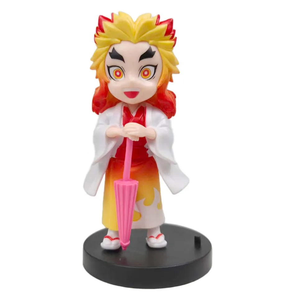 Anime Demon Slayer Kimetsu No Yaiba Figuur Plum Rain Serie Stijl Karakter Krijger Actie Model Figurine Collectible Speelgoed Cadeau