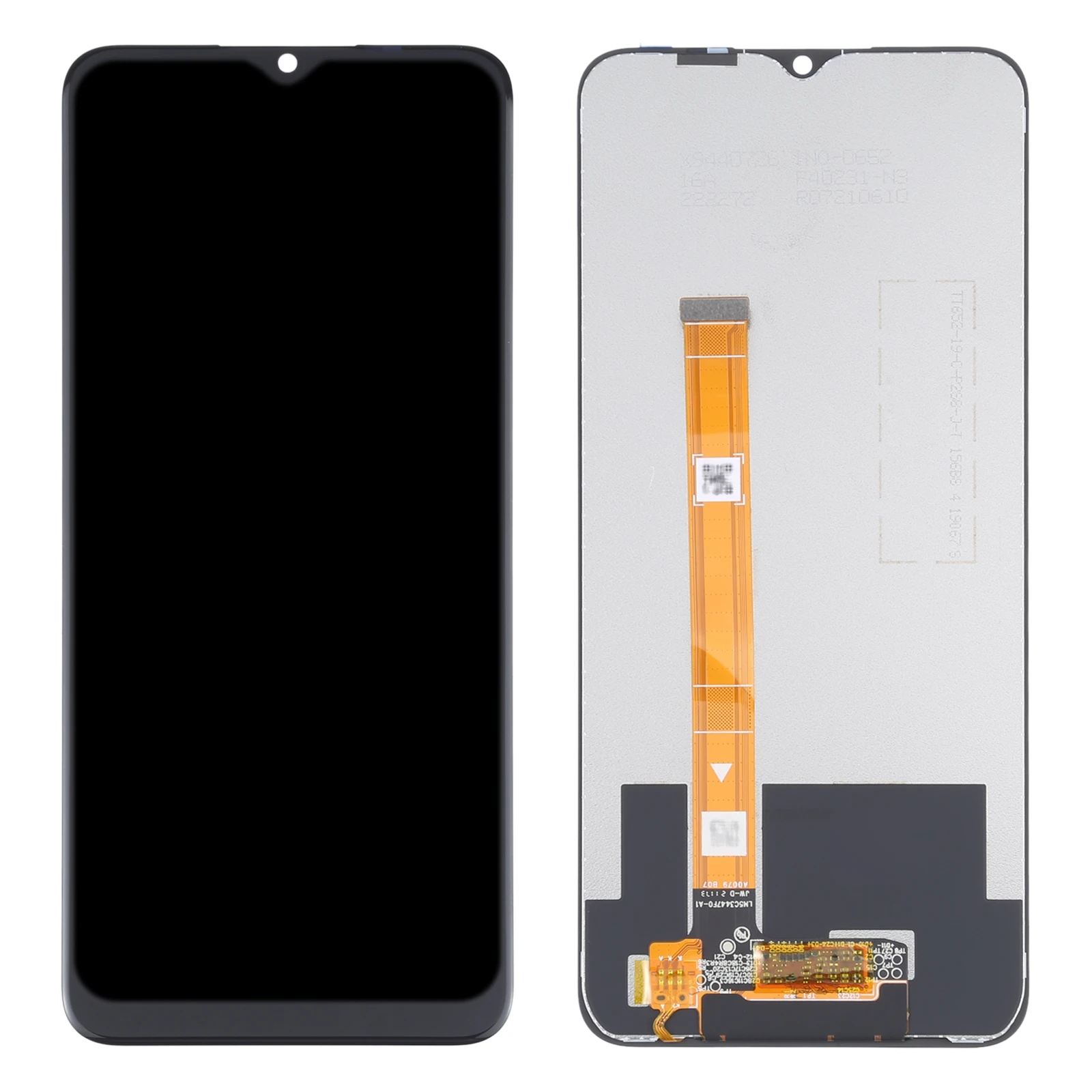 LCD Screen and Digitizer Full Assembly for OPPO Realme 7i